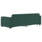 vidaXL Tagesbett Ausziehbar Dunkelgrün 80x200 cm Samt vidaXL Tagesbett Ausziehbar Dunkelgrün 80x200 cm Samt