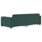 vidaXL Tagesbett Ausziehbar Dunkelgrün 90x200 cm Samt vidaXL Tagesbett Ausziehbar Dunkelgrün 90x200 cm Samt