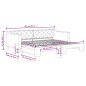 vidaXL Tagesbett Ausziehbar Taupe 90x200 cm Stoff vidaXL Tagesbett Ausziehbar Taupe 90x200 cm Stoff
