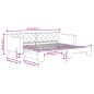 vidaXL Tagesbett Ausziehbar Hellgrau 90x200 cm Stoff vidaXL Tagesbett Ausziehbar Hellgrau 90x200 cm Stoff