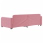 vidaXL Tagesbett Ausziehbar Rosa 90x200 cm Samt vidaXL Tagesbett Ausziehbar Rosa 90x200 cm Samt