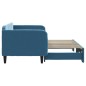 vidaXL Tagesbett Ausziehbar Blau 90x200 cm Samt vidaXL Tagesbett Ausziehbar Blau 90x200 cm Samt