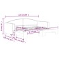 vidaXL Tagesbett Ausziehbar Schwarz 90x200 cm Stoff vidaXL Tagesbett Ausziehbar Schwarz 90x200 cm Stoff
