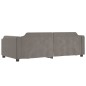 vidaXL Tagesbett Ausziehbar Taupe 100x200 cm Stoff vidaXL Tagesbett Ausziehbar Taupe 100x200 cm Stoff