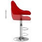 Barhocker 2 Stk. Weinrot Samt Barhocker 2 Stk. Weinrot Samt