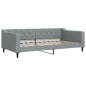 vidaXL Tagesbett Ausziehbar Hellgrau 100x200 cm Stoff vidaXL Tagesbett Ausziehbar Hellgrau 100x200 cm Stoff