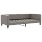 vidaXL Tagesbett Ausziehbar Taupe 100x200 cm Stoff vidaXL Tagesbett Ausziehbar Taupe 100x200 cm Stoff