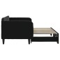 vidaXL Tagesbett Ausziehbar Schwarz 90x200 cm Samt vidaXL Tagesbett Ausziehbar Schwarz 90x200 cm Samt