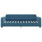 vidaXL Tagesbett Ausziehbar Blau 80x200 cm Samt vidaXL Tagesbett Ausziehbar Blau 80x200 cm Samt