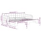 vidaXL Tagesbett Ausziehbar Blau 80x200 cm Samt vidaXL Tagesbett Ausziehbar Blau 80x200 cm Samt