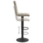 Barhocker 2 Stk. Hellgrau Samt Barhocker 2 Stk. Hellgrau Samt