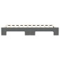 vidaXL Tagesbett Ausziehbar Dunkelgrau 80x200 cm Stoff vidaXL Tagesbett Ausziehbar Dunkelgrau 80x200 cm Stoff