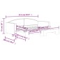 vidaXL Tagesbett Ausziehbar Hellgrau 90x190 cm Stoff vidaXL Tagesbett Ausziehbar Hellgrau 90x190 cm Stoff
