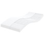 vidaXL Tagesbett Ausziehbar mit Matratze Hellgrau 100x200 cm Stoff vidaXL Tagesbett Ausziehbar mit Matratze Hellgrau 100x200 cm Stoff