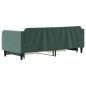 vidaXL Tagesbett Ausziehbar mit Schubladen Dunkelgrün 80x200 cm Samt vidaXL Tagesbett Ausziehbar mit Schubladen Dunkelgrün 80x200 cm Samt