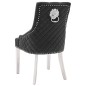 Esszimmerstühle 2 Stk. Schwarz Samt Esszimmerstühle 2 Stk. Schwarz Samt
