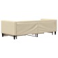 vidaXL Tagesbett Ausziehbar mit Schubladen Creme 80x200 cm Stoff vidaXL Tagesbett Ausziehbar mit Schubladen Creme 80x200 cm Stoff