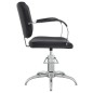 Friseurstuhl Schwarz Kunstleder Friseurstuhl Schwarz Kunstleder