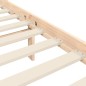 Bettgestell mit Kopfteil 90x190 cm Massivholz Bettgestell mit Kopfteil 90x190 cm Massivholz