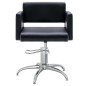 Friseurstuhl Schwarz Kunstleder Friseurstuhl Schwarz Kunstleder