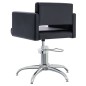 Friseurstuhl Schwarz Kunstleder Friseurstuhl Schwarz Kunstleder