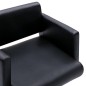 Friseurstuhl Schwarz Kunstleder Friseurstuhl Schwarz Kunstleder