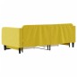 vidaXL Tagesbett Ausziehbar mit Schubladen Gelb 90x200 cm Samt vidaXL Tagesbett Ausziehbar mit Schubladen Gelb 90x200 cm Samt