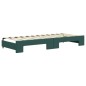 vidaXL Tagesbett Ausziehbar mit Schubladen Dunkelgrün 80x200 cm Samt vidaXL Tagesbett Ausziehbar mit Schubladen Dunkelgrün 80x200 cm Samt