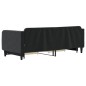 vidaXL Tagesbett Ausziehbar mit Schubladen Schwarz 80x200 cm Samt vidaXL Tagesbett Ausziehbar mit Schubladen Schwarz 80x200 cm Samt