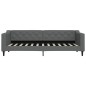 vidaXL Tagesbett Ausziehbar mit Schubladen Dunkelgrau 80x200 cm Stoff vidaXL Tagesbett Ausziehbar mit Schubladen Dunkelgrau 80x200 cm Stoff