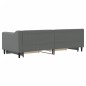 vidaXL Tagesbett Ausziehbar mit Schubladen Dunkelgrau 80x200 cm Stoff vidaXL Tagesbett Ausziehbar mit Schubladen Dunkelgrau 80x200 cm Stoff