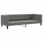 vidaXL Tagesbett Ausziehbar mit Schubladen Dunkelgrau 80x200 cm Stoff vidaXL Tagesbett Ausziehbar mit Schubladen Dunkelgrau 80x200 cm Stoff