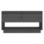 vidaXL TV-Schrank Grau 74x34x40 cm Massivholz Kiefer vidaXL TV-Schrank Grau 74x34x40 cm Massivholz Kiefer