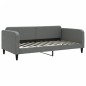 vidaXL Tagesbett Ausziehbar mit Schubladen Dunkelgrau 100x200 cm Stoff vidaXL Tagesbett Ausziehbar mit Schubladen Dunkelgrau 100x200 cm Stoff