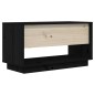 vidaXL TV-Schrank Schwarz 74x34x40 cm Massivholz Kiefer vidaXL TV-Schrank Schwarz 74x34x40 cm Massivholz Kiefer
