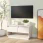 vidaXL TV-Schrank Weiß 74x34x40 cm Massivholz Kiefer vidaXL TV-Schrank Weiß 74x34x40 cm Massivholz Kiefer