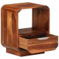 vidaXL Nachttisch mit Schublade Massivholz 40 x 30 x 50 cm vidaXL Nachttisch mit Schublade Massivholz 40 x 30 x 50 cm