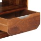 vidaXL Nachttisch mit Schublade Massivholz 40 x 30 x 50 cm vidaXL Nachttisch mit Schublade Massivholz 40 x 30 x 50 cm