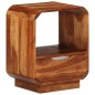 vidaXL Nachttisch mit Schublade Massivholz 40 x 30 x 50 cm vidaXL Nachttisch mit Schublade Massivholz 40 x 30 x 50 cm