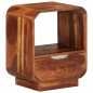vidaXL Nachttisch mit Schublade Massivholz 40 x 30 x 50 cm vidaXL Nachttisch mit Schublade Massivholz 40 x 30 x 50 cm