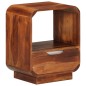 vidaXL Nachttisch mit Schublade Massivholz 40 x 30 x 50 cm vidaXL Nachttisch mit Schublade Massivholz 40 x 30 x 50 cm