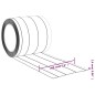 vidaXL Türvorhang Transparent 200x1,6 mm 10 m PVC vidaXL Türvorhang Transparent 200x1,6 mm 10 m PVC