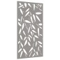 vidaXL Garten-Wanddeko 105x55 cm Cortenstahl Bambusblatt-Design vidaXL Garten-Wanddeko 105x55 cm Cortenstahl Bambusblatt-Design