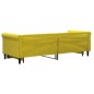 vidaXL Tagesbett Ausziehbar Gelb 80x200 cm Samt vidaXL Tagesbett Ausziehbar Gelb 80x200 cm Samt