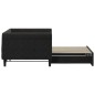 vidaXL Tagesbett Ausziehbar Schwarz 90x200 cm Samt vidaXL Tagesbett Ausziehbar Schwarz 90x200 cm Samt