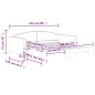 vidaXL Tagesbett Ausziehbar Taupe 100x200 cm Stoff vidaXL Tagesbett Ausziehbar Taupe 100x200 cm Stoff