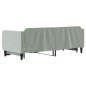vidaXL Tagesbett Ausziehbar Hellgrau 80x200 cm Samt vidaXL Tagesbett Ausziehbar Hellgrau 80x200 cm Samt