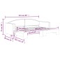 vidaXL Tagesbett Ausziehbar Dunkelgrau 80x200 cm Stoff vidaXL Tagesbett Ausziehbar Dunkelgrau 80x200 cm Stoff
