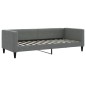 vidaXL Tagesbett Ausziehbar Dunkelgrau 80x200 cm Stoff vidaXL Tagesbett Ausziehbar Dunkelgrau 80x200 cm Stoff