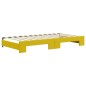 vidaXL Tagesbett Ausziehbar Gelb 100x200 cm Samt vidaXL Tagesbett Ausziehbar Gelb 100x200 cm Samt